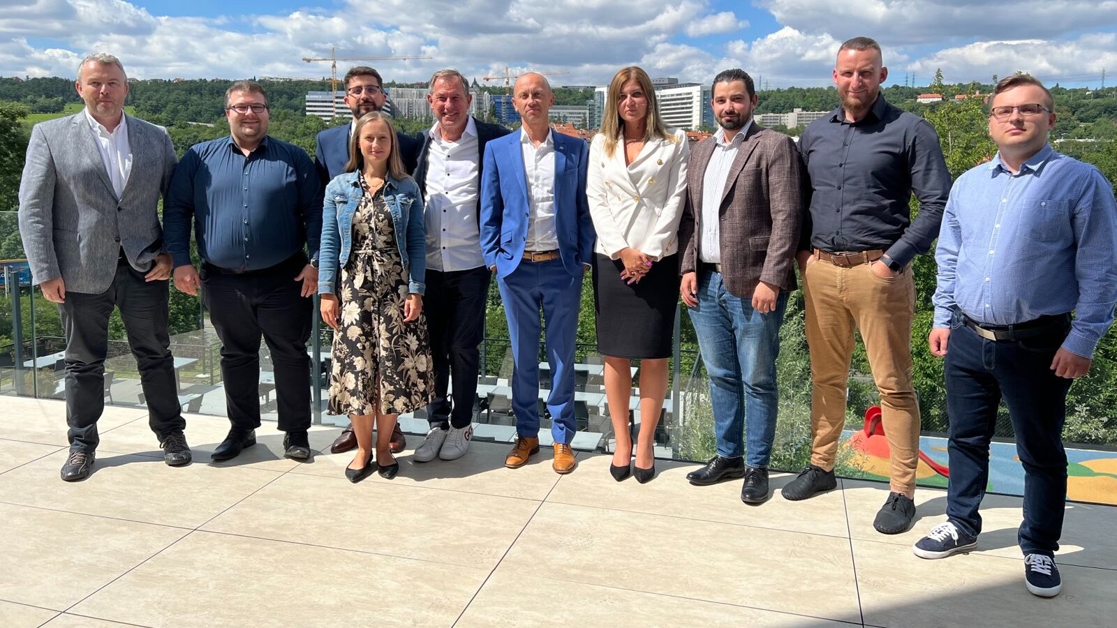 Zástupci GO! Express & Logistics v Praze