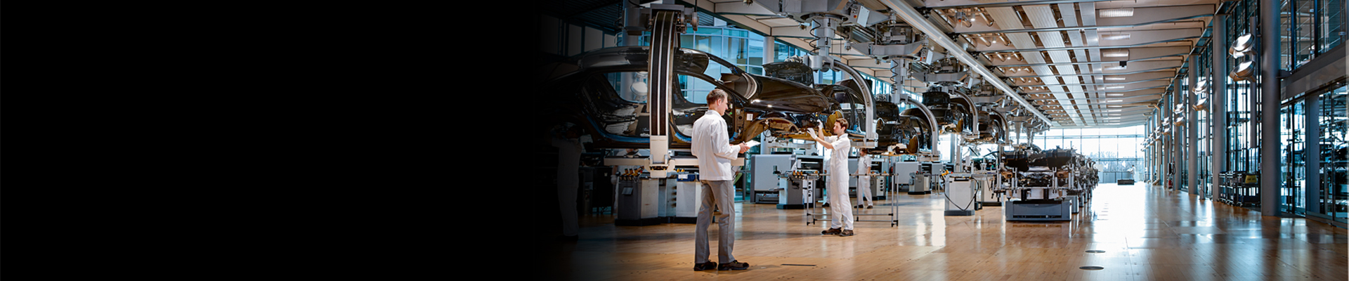 Průmyslová výroba vozidel pro automotive