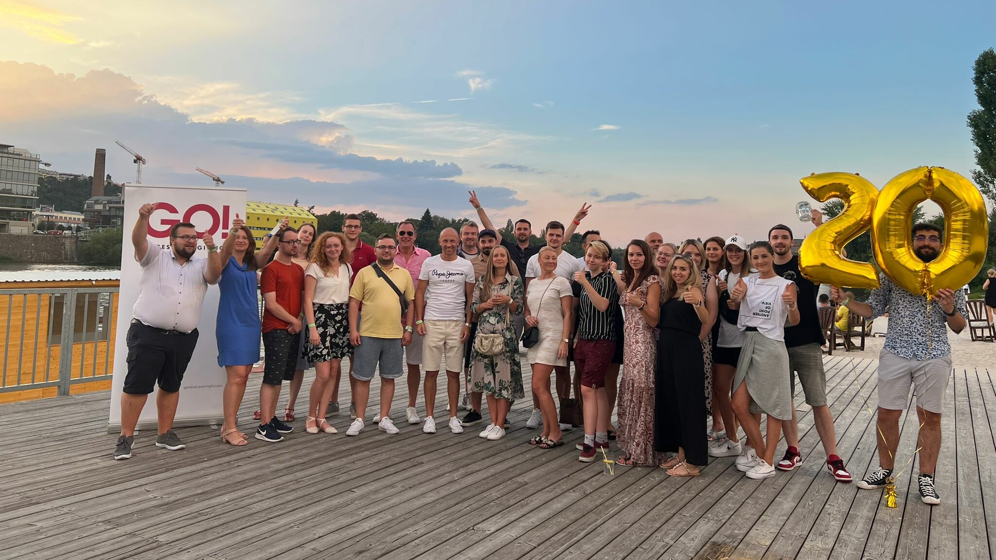 Zástupci GO! Express & Logistics v Praze